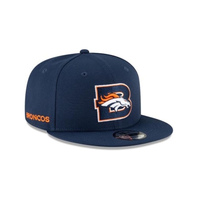 Orange Denver Broncos Hat - New Era NFL Logo Mix 9FIFTY Snapback Caps USA5203961